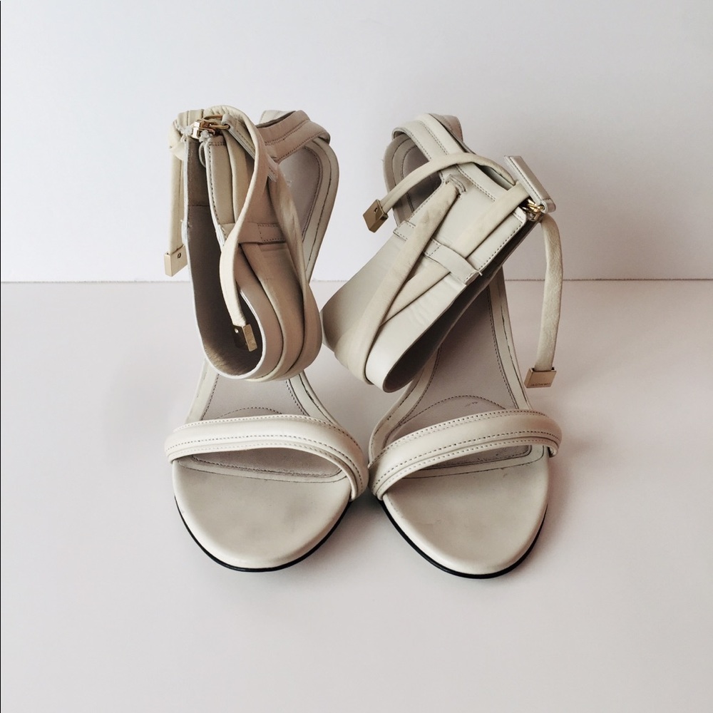 ✨JASON WU✨Leather Ankle Strap Sandals - Picture 9 of 13